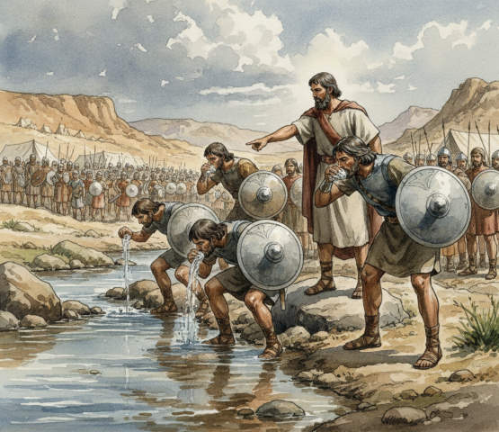 22_Gedeó i l'exèrcit dels 300